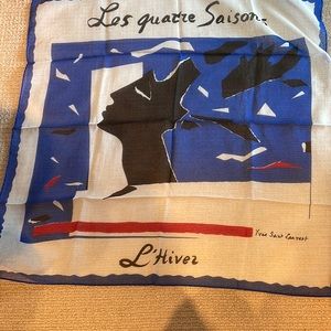 Yes Saint Laurent square scarf